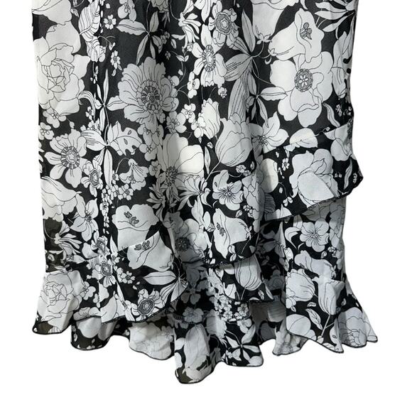 Charlotte Russe Y2K 90s Floral Midi Dress FITS MEDIUM (Tagged Large) - Picture 4 of 11